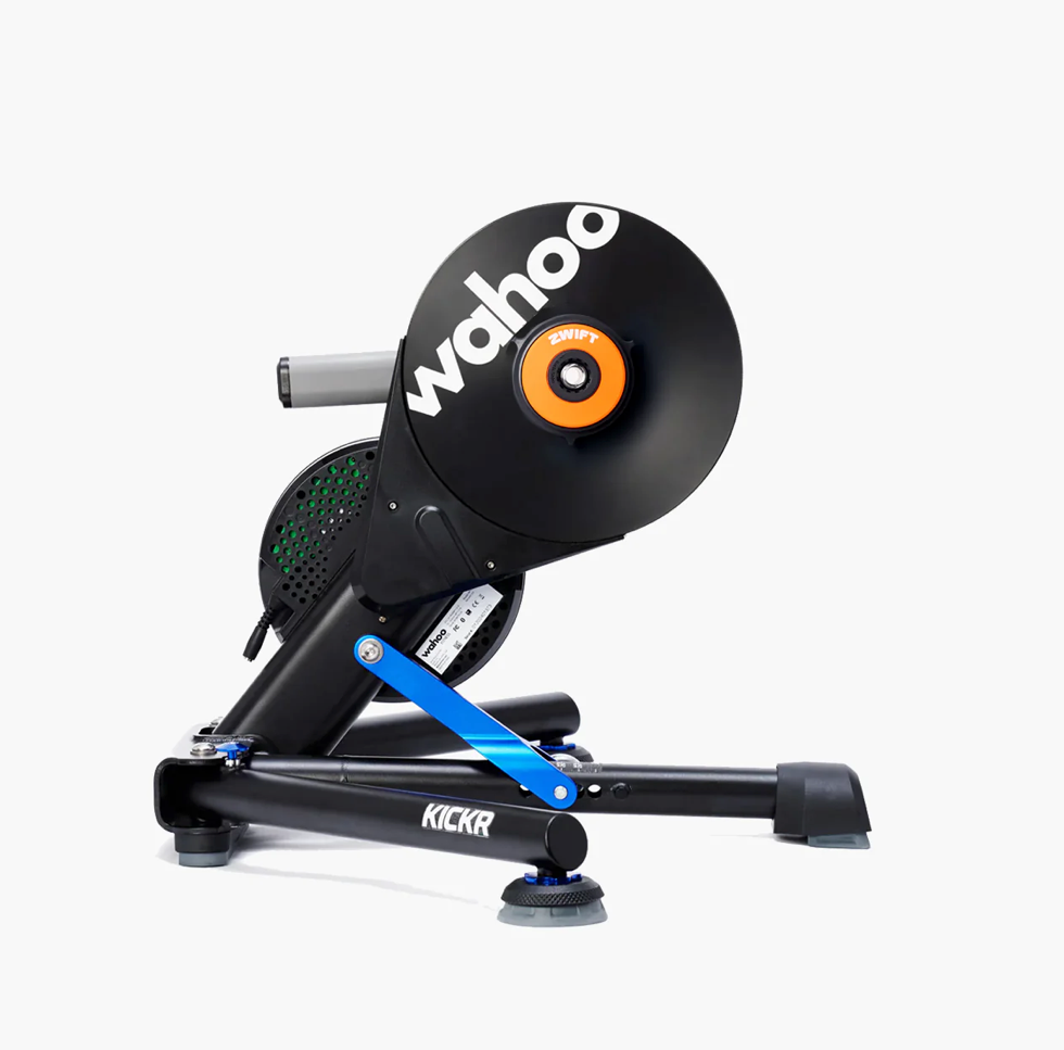 Home Trainer Wahoo KICKR avec Zwift Cog et Click