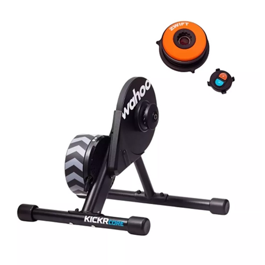 Home Trainer Wahoo KICKR Core avec Zwift Cog et Click